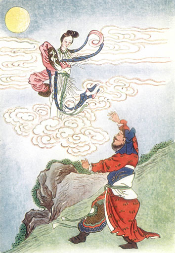 Chan'e Flies to the Moon