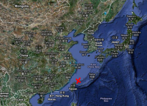 钓鱼台群岛 (Diaoyutai) Map Location