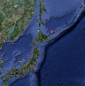 Disputed Islands between Russia and Japan