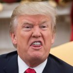 Unflattering Trump portrait